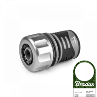 Bradas - WHITE LINE Schnellkupplung 3/4" - mit Wasserstop