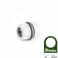Bradas - WHITE LINE Schlauchverbinder  für 1/2"