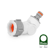 Bradas - WHITE LINE Hahnanschluss mit Gelenk 1" - 3/4" Innengewinde