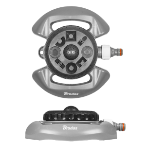 Bradas - WHITE LINE 8-Muster Revolver Sprinkler auf Basis