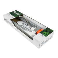 Bradas - WHITE LINE Metall oszillierenden Sprinkler
