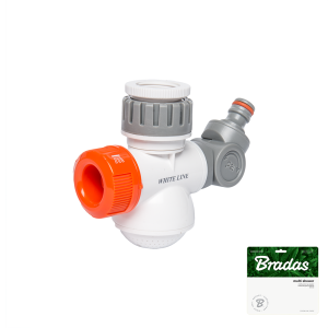 Bradas - WHITE LINE MULTI SHOWER Multifunktions-Hahn-Adapter