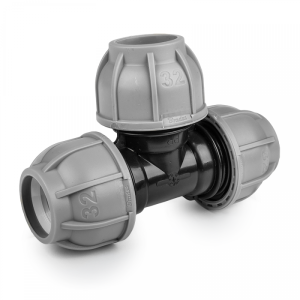 Bradas - T-Abzweigung für 25mm PE-Rohr