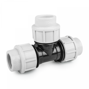 Bradas - T-Abzweigung für PE-Rohr 32mm