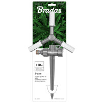 Bradas - WHITE LINE 3-armige rotierenden Sprinkler auf Spike - Wassersprenger