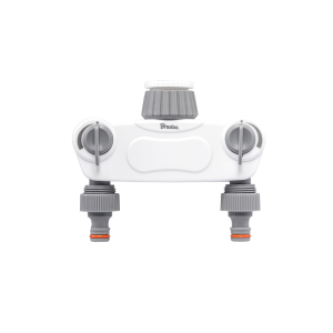 Bradas - WHITE LINE SOLID 2-fach Verteiler Hahnanschluss...