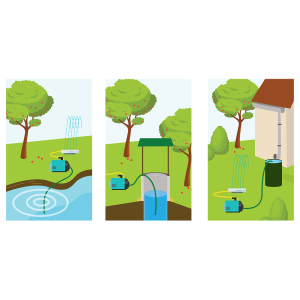Bradas - AQUATIC PLUS Saugschlauch-Set 4m