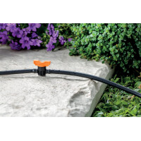 Ventil für Tropfbewässerung 4x6mm Schlauch 3 Stück