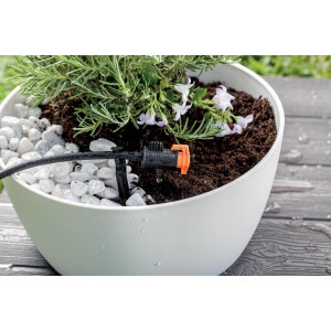 Regulierbarer Tropfer als Endtropfer 0-8l/h 10 Stück