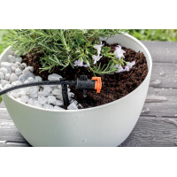 Regulierbarer Tropfer als Endtropfer 0-8l/h 10 Stück