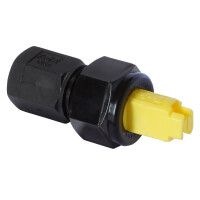 Birchmeier Antidrift-Flachstrahldüsen komplett G1/4"i , AIXR 11002 VP Viton (gelb)