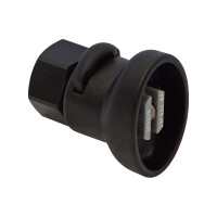 Birchmeier Flachstrahldüsen komplett G1/4"i  PP Viton, XR 8006 VS (grau)