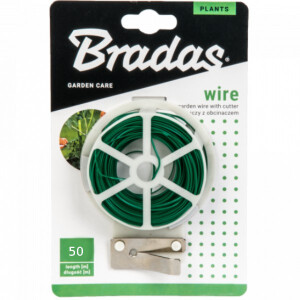 Bradas - Bindedraht 30m mit praktischem Spender