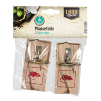 Mausefalle Holz 2er Pack