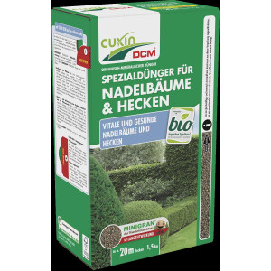 CUXIN DCM Nadelbaum- &amp; Hecken-D&uuml;nger 1,5 kg