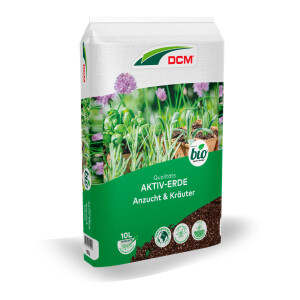 CUXIN DCM Aktiv-Erde Anzucht & Kräuter 10 l