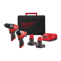 Milwaukee - M12FPP2A2-602X Akkuwerkzeuge-Set IN2 (4933480588)