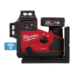 Milwaukee - Kreuzlinienlaser 3 x 360° (M12 A3PLO) selbstausrichtender Kreuzlaser
