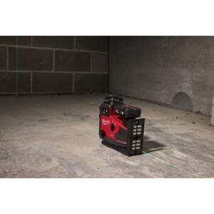 Milwaukee - Kreuzlinienlaser 3 x 360° (M12 A3PLO) selbstausrichtender Kreuzlaser