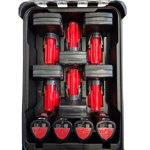 Milwaukee -  12V POWERPACK M12 Akku - Set x10  in Packout...