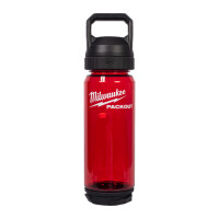 Milwaukee - PACKOUT Kunststoff Trinkflasche rot 740ml - 1420ml