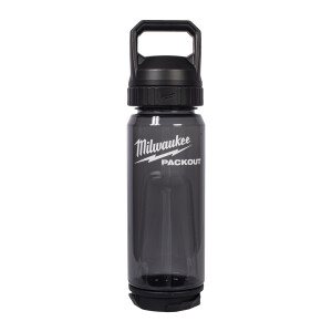 Milwaukee - PACKOUT Kunststoff Trinkflasche grau 740ml -...