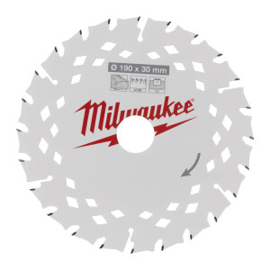 Milwaukee - KREISSÄGEBLATT 190/30MM Z24 1,8 mm HOLZ...