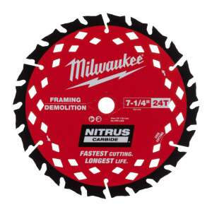 Milwaukee - Kreissägeblatt 190/30mm Z24 1,8 mmNitrus...