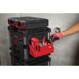 Milwaukee - PACKOUT Seitenhalterung m.Aufbew.schale...