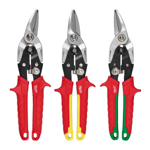 Milwaukee - Blechscheren-Set gerade 3-tlg. XXX (4932499020)