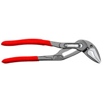 Knipex - Cobra® ES Wasserpumpenzange grau atramentiert, mit rutschhemmendem Kunststoff überzogen 180 mm (87 51 180)