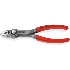 Knipex - TwinGrip Frontgreifzange grau atramentiert, mit...