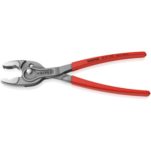Knipex - TwinGrip Frontgreifzange grau atramentiert, mit...