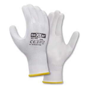 Texxor - Polyester- Strickhandschuh PE-beschichtet...