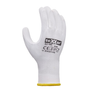 Texxor - Polyester- Strickhandschuh PE-beschichtet...