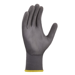 Texxor - Polyester- Strickhandschuh PE-beschichtet grau 3131XX (2406)