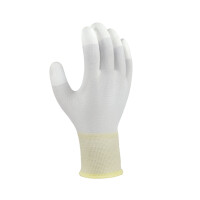 Texxor - Nylon- Strickhandschuh Fingerkuppen PU-beschichtet (2411)