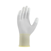 Texxor - Nylon- Strickhandschuh Fingerkuppen PU-beschichtet (2411)