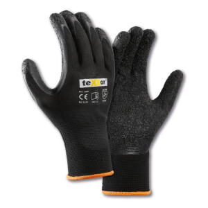 Texxor - Polyester- Strickhandschuh Latex 3131XX (2425)