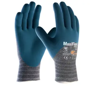 ATG - MaxiFlex Comfort Baumwoll- Nylon - Strickhandschuhe...