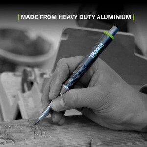 Tracer - Aluminium Tieflochmarker mit Ersatzminen - Magazin (AMK1-PRO)