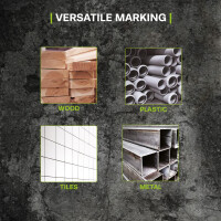 Tracer - Aluminium Tieflochmarker mit Ersatzminen - Magazin (AMK1-PRO)
