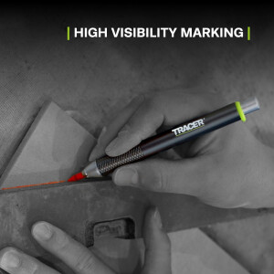 Tracer - Aluminium Baustellen - Bleistift mit Ersatzminen - Magazin (ATPK1-PRO)