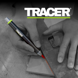 Tracer - Aluminium Baustellen - Bleistift mit Ersatzminen - Magazin (ATPK1-PRO)