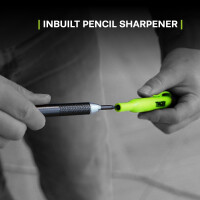 Tracer - Aluminium Baustellen - Bleistift mit Ersatzminen - Magazin (ATPK1-PRO)