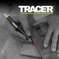 Tracer - Aluminium Baustellen - Bleistift mit Ersatzminen - Magazin (ATPK1-PRO)
