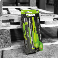 Tracer - Aluminium Präzisions- Bleistift mit Ersatzminen - Magazin (APPK1-PRO)