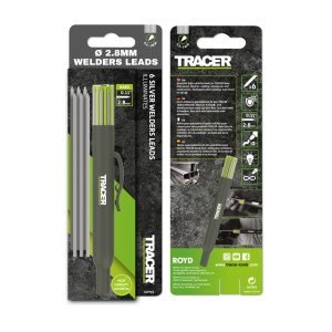 Tracer - Ersatzminen für Tiefloch - Marker 2,8mm 6 Stück reflektierend für Schweißer (ALPW1)