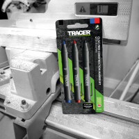Tracer - Baustellen - Marker mit Holster 3-farbig (ACF-MK3)