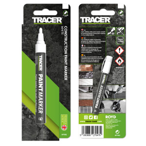 Tracer - Lackmarker weiß (APTM2)